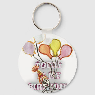 Birthday Sleutelhanger