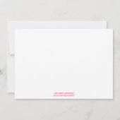 Birthday & Slumber Party Uitnodigingen (Achterkant)