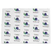 Birthday Snagel Large Cadeautasje (Voorkant)