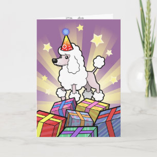 Birthday Standard/Miniature/Speelgoed Podle (show  Kaart