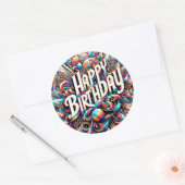 Birthday sticker (Envelop)
