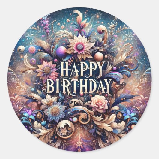 Birthday sticker (Voorkant)