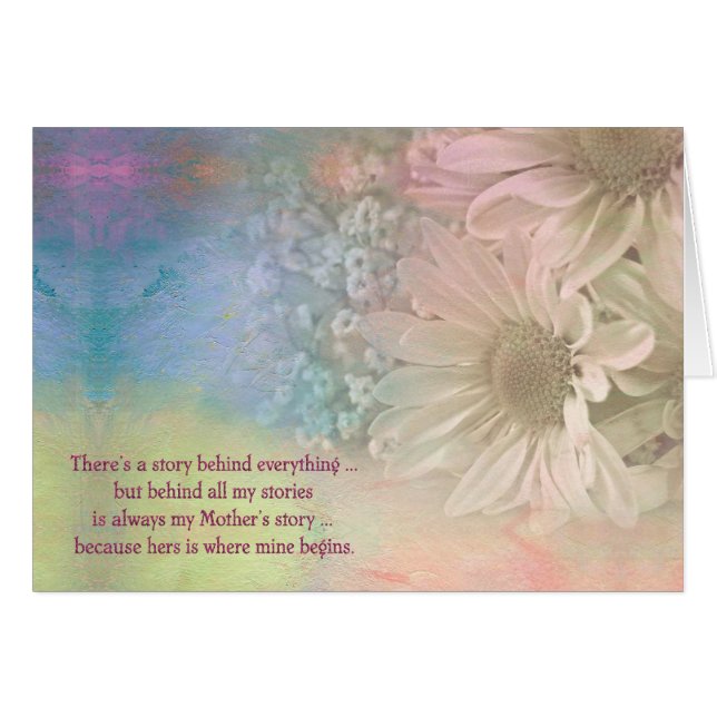 Birthday Story voor mam (Voorkant Horizontaal)