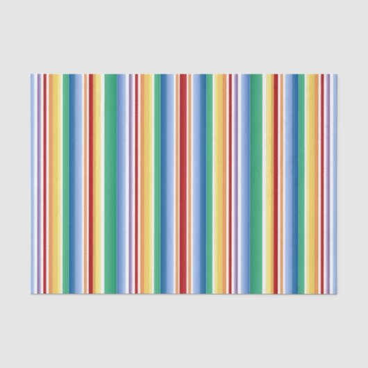 Birthday Stripes Tissuepapier (Voorkant)