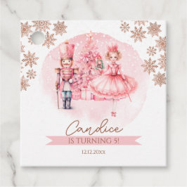 Birthday Sugar Plum Fairy Bedankjes Labels