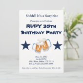 Birthday Surprise Kaart (Staand voorkant)