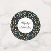 Birthday Table Confetti (Kleine voorkant)