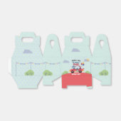 Birthday Theme Race Car Racing Kind Bedankdoosjes (Uitgevouwen)