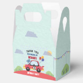 Birthday Theme Race Car Racing Kind Bedankdoosjes (Geopend)