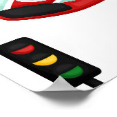 Birthday Theme Race Car Racing Kind Poster (Hoek)