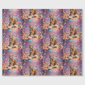 Birthday Tiger Cadeaupapier (Vlak)