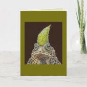 Birthday Toad-kaart Kaart (Voorkant)