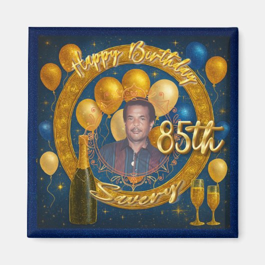 'Birthday Treasures: Designs for every Age' Magnet Magneet (Voorkant)