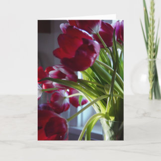 Birthday Tulips Kaart