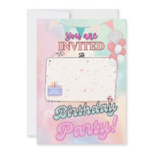 Birthday Uitnodiging