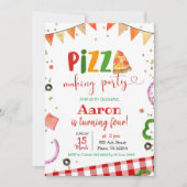 Birthday uitnodiging van Pizza Making Party