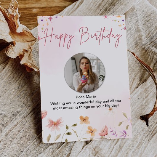 Birthday-uitnodigingen Kaart