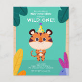 Birthday-uitnodigingen van het Kind Begroting Tige (Voorkant)