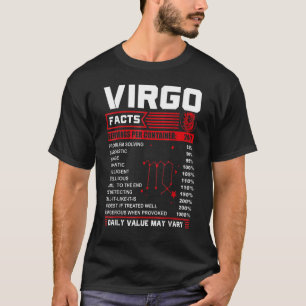 Birthday Virgo Facts T-shirt