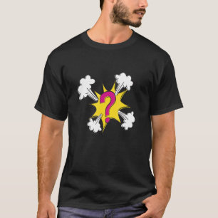 Birthday-vraagteken T-shirt