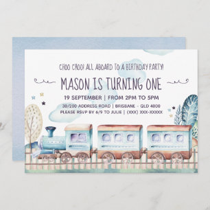 Birthday-waterverf Kaart