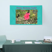 Birthday Whimsical Garden banner (Beurs)