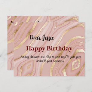 Birthday wil briefkaart