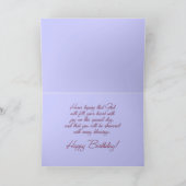 Birthday wil iemand speciaal kaart (Binnen)