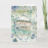 Birthday wil mijn nichtje Kaart (Voorkant)