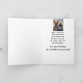 Birthday Wint speciale vriendschappelijke gezelsch Kaart (Binnen)