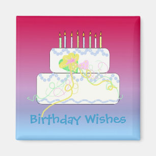 Birthday Wish Magneet