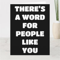 BIRTHDAY WONDERFUL PERSON COMPLIMENT BIG KAART
