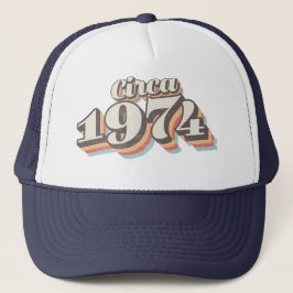 Birthday Year - Circa 1974 Trucker Pet