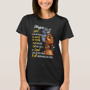 Birthday Zodiac Virgo Girl August of September Wom T-shirt