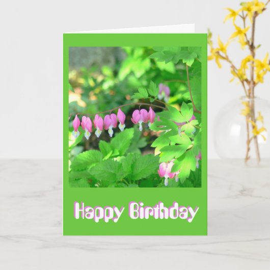 BirthdayCard, "Ik ben zo blij dat je bent geboren" Kaart (Gele Bloem)