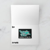 BIRTHDAYcard spangleMASSIVE Kaart (Binnen)