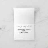 Birthdays Fly Dandelion Birthday Card Kaart (Binnen)