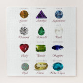 Birthstone Chart Legpuzzel (Verticaal)