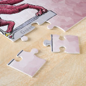 Birthstone Dragon - Janvier Garnet Jigsaw Puzzle (Côté)