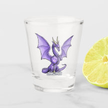 Birthstone Dragon van februari: Amethyst