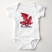 Birthstone Dragon van juli: Ruby Romper (Voorkant)