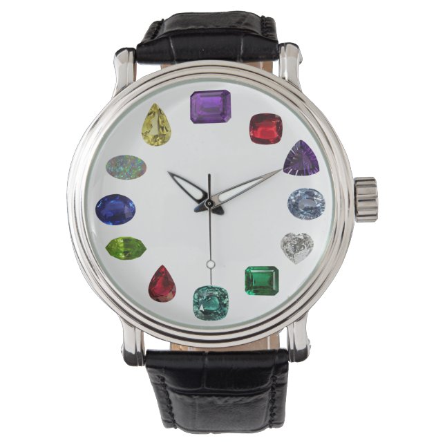 Birthstone Horloge (Voorkant)