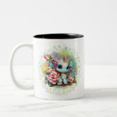 Birthstone Octobre Opal Dragon Mug (Gauche)