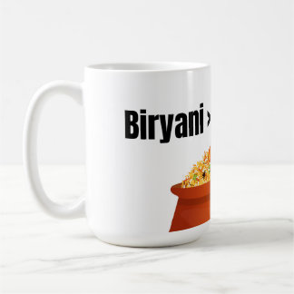 Biryani > Alles Grappig Voedsel Liefhebber T-Shirt Koffiemok