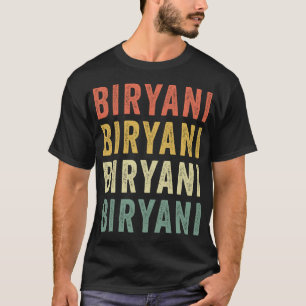 Biryani Retro T-shirt