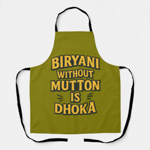 Biryani Zonder Lamsvlees Is Dhoka Grappig Schort