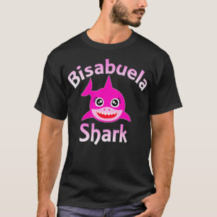 Bisabuela Shark Funny Spanish Great Grandma T-shirt