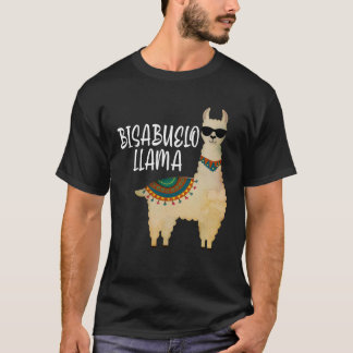 Bisabuelo Llama Spaanse overgrootvader Llama T-shirt