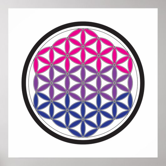 bisacrale geometrie poster (Voorkant)