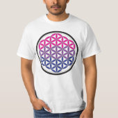 bisacrale geometrie t-shirt (Voorkant)